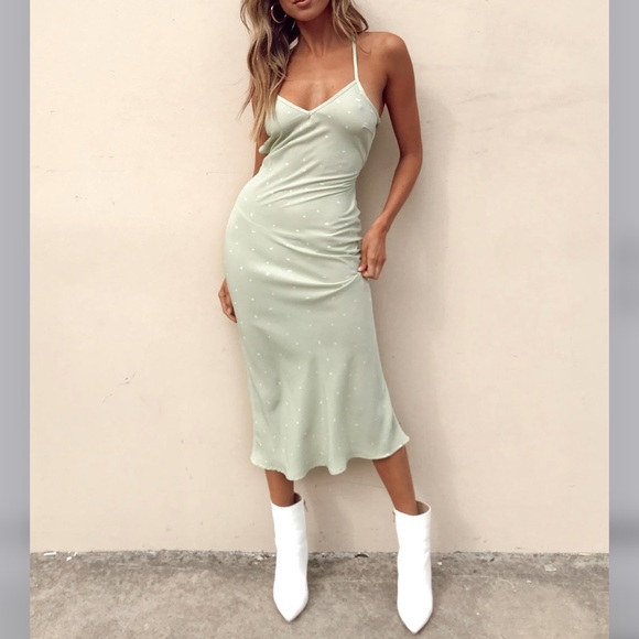 Princess Polly Dresses On Cloud Nine Princess Polly Midi Dress